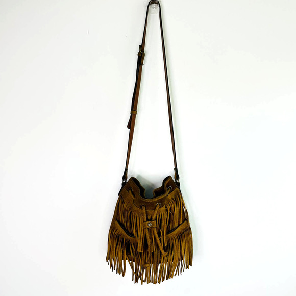 Patricia Nash Bags Patricia Nash Suede Leather Nubuck Fringe Bronte